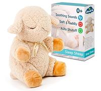 Cloud b Peluche Musicale Mouton Sleep Sheep | Aide au Sommeil | Dès la Naissance | 8 sons apaisants | Minuteur
