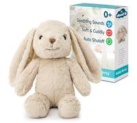 Cloud b Son Apaisants | Animal en Peluche Câlin | 3 Bruits Blancs et 1 Berceuse | Arrêt Automatique | Peluche Lapin Bubbly Bunny