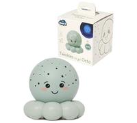 Cloud B Veilleuse Twinkles To Go Octo Vert pastel