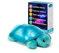 Veilleuse Cloud b®Twinkling Twilight Turtle™ - Bleu - Tortue - 0m+