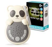 Cloud B Veilleuse bruit blanc bébé nomade avec sons et berceuses | machine à bruit blanc avec capteur de pleurs et minuterie | Cloud B Sweet Dreamz On The Go - Panda dès la naissance