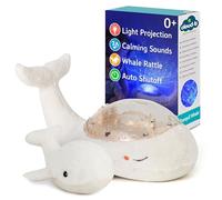 Veilleuse tranquil whale family blanche