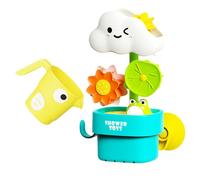 Cloud Bath Toys Ensemble de jouets de bain avec gobelet d'eau - Jeu amusant de bain | Jouets interactifs pour les âges 1 à 3 ans | pour la douche de bain de voyage à domicile, les garçons et