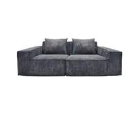 Cloud Canapé sectionnel modulaire moderne avec assise profonde, mousse à mémoire de forme 3 places en velours côtelé pour salon, chambre à coucher, appartement, bureau à domicile