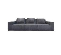Cloud Canapé sectionnel modulaire moderne avec assise profonde, mousse à mémoire de forme 3 places en velours côtelé pour salon, chambre à coucher, appartement, bureau à domicile
