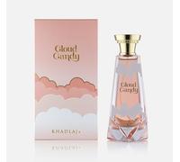 Cloud Candy 100 ml par Khadlaj - Extrait de parfum en spray - Parfum pour femme, guimauve, noix de coco, sucre, vanille