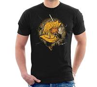 Cloud City 7 Thunder Breathing Sleeping Zenitsu Kimetsu No Yaiba Men's T-Shirt