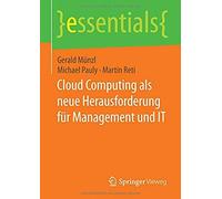 Cloud Computing Als Neue Herausforderung Für Management Und It