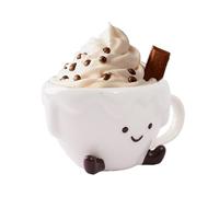 Cloud Cups, 450ml Ceramic Coffee Mugs with Cute Expressions, Anime-Inspired Tableware for Women, Mothers, Friends, and Coffee Lovers, Perfect present for Mother’s Day and Daily Home Use