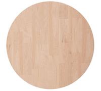 CLOUD Dessus de table contemporaine rond Ø50x2,5 cm Bois de chêne massif non traité CHYNEW7770747