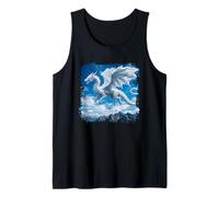 Cloud Dragon Sky Formation Cachée Créature Mystère Graphique Débardeur