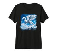 Cloud Dragon Sky Formation Cachée Créature Mystère Graphique T-Shirt Haut de Gamme
