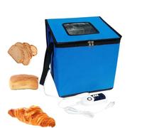 Cloud Fire Boîte de fermentation pliable - Réglage de la température - Avec couvercle - Armoire de fermentation multifonction amovible pour la maison, le pain, la pizza, le yaourt, le vin de riz (bleu