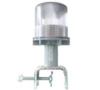 Cloud Fire Feu de navigation solaire pour bateaux, feux d'ancrage, 3 modes d'éclairage, feux de signalisation à 360 °, design étanche IP65, pour voilier, route, véhicule industriel, pêche