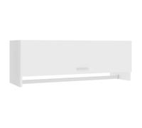 CLOUD Garde-robe Armoire de rangement - Penderie blanc 100x32,5x35 cm - Bois d'ingénierie CHYNEW2821248