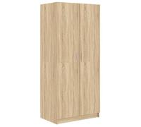 CLOUD Garde-robe Armoire de rangement - Penderie Chêne sonoma 80x52x180 cm Bois d’ingénierie CHYNEW8870770