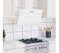 CLOUD Hotte aspirante Cuisine - Hotte murale 60 cm Acier et verre trempé Blanc CHYNEW39491669