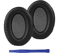 Cloud II Replacement Ear Pads Compatible with Cloud Headphones I/II/III/Pro/Core/Flight/Stinger/Mix/CloudX Gaming Earphone (Black)