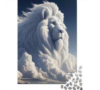 Cloud Lion Fantasy Puzzle 1000 Pièces Adultes intéressant Puzzles 1000 Pièce Peinture Art Décor À La Maison 52x38cm/1000pcs