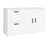 CLOUD Meuble de rangement,Commode Armoire Buffet Blanc 100x33x59,5 cm - Bois d'ingénierie CHYNEW8569289