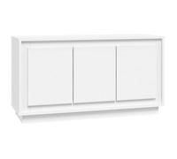 CLOUD Meuble de rangement,Commode Armoire Buffet blanc 102x35x55 cm bois d'ingénierie CHYNEW5568893