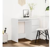 CLOUD NEW* Table de Travail SMG - Bureau Blanc 90x45x76 cm Bois d’ingénierie 28 Kg 473148