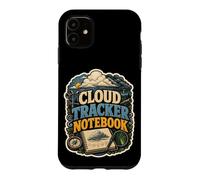 Cloud Tracker Notebook Humour météo Coque pour iPhone 11