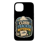Cloud Tracker Notebook Humour météo Coque pour iPhone 13