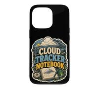 Cloud Tracker Notebook Humour météo Coque pour iPhone 13 Pro