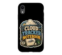 Cloud Tracker Notebook Humour météo Coque pour iPhone XR