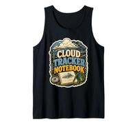 Cloud Tracker Notebook Humour météo Débardeur