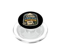 Cloud Tracker Notebook Humour météo PopSockets PopGrip pour MagSafe