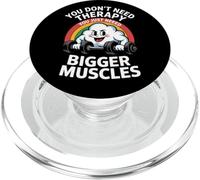 Cloud You Don’t Need Therapy You Just Need Bigger Muscles PopSockets PopGrip pour MagSafe