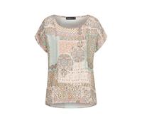 Cloud5ive Chemisier beige / crème / menthe / rouge foncé, Taille XS