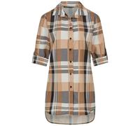 Cloud5ive Chemisier camel / gris / noir / blanc, Taille M