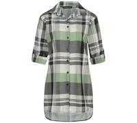 Cloud5ive Chemisier gris / vert pastel / blanc, Taille XS