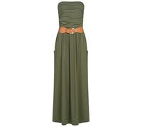 Cloud5ive Robe caramel / vert foncé, Taille 44