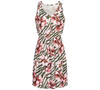 Cloud5ive Robe d’été beige clair / vert foncé / poudre / lie de vin, Taille 38