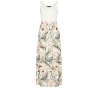 Cloud5ive Robe d’été beige / pétrole / vert foncé / blanc, Taille 44