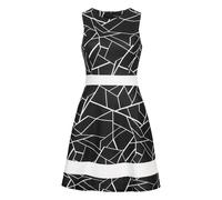 Cloud5ive Robe noir / blanc, Taille 34