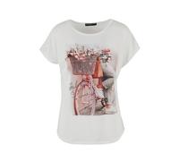 Cloud5ive T-shirt gris clair / mandarine / noir / blanc, Taille XS