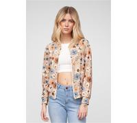 Cloud5ive Veste mi-saison beige / bleu clair / brun foncé / abricot, Taille L