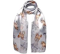 Cloud9Basic - Echarpe Femme Gris taille unique, Laine Douce