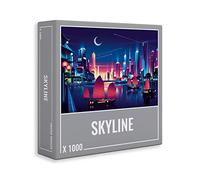 Cloudberries Skyline Puzzle, Puzzles de 1000 pièces Difficiles pour Adultes avec des Couleurs néon Cool, Puzzles Difficiles, Puzzles urbains pour Adultes de 1000 pièces