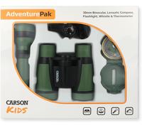 CLOUDDS_Adventurepak Kit D'Outils D'Exploration Éducative Ensemble De 5 Pièces Pour Enfants Avec Jumelles De Terrain,Boussole,Lampe De Poche,Sifflet De Signalisation Et Thermomètre(Hu-401)