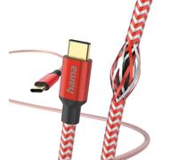 CLOUDDS-Câble Usb-C À Usb-C Reflective (Câble De Connexion Usb-C,Câble De Charge Pd Usb Type C,Câble De Données 480 Mbit/S,1.5 M,Pour Macbook Pro,Ipad,Chromebook,Samsung Galaxy S21) Rouge