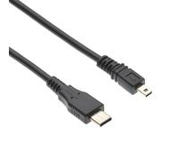 CLOUDDS-Câble Usbc Vers Uc-E6 Transfert De Données&Chargeur Compatible Avec Appareils Photo Numériques Nikon Coolpix Sony Dsc Synchronisation Photo Remplacement Pour Mac Pc Portable Usb C