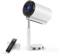 CLOUDDS_Mini Portable Projecteur 4K 1080P Full Hd Compatible Avec Android 11 Et Netflix¿Wifi 6,Correction Automatique Du Trapèze,Mini Retrojecteur Home Cinéma Rotatif À 180°Pour Handy Phone/Tv Stick/