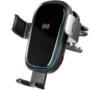 Cloudds_Pa0277 Support De Chargement Sans Fil Pour Smartphone Pour Baie D'aération De Voiture,Rotatif À 360°,Convient Aux Smartphones De 4,7 À 7