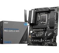 CLOUDDS_Pro Z690-A Wifi Carte Mère,Atx-Pour Processeurs Intel Core 12È Gén,Lga 1700-14 Duet Rail 55A Vrm,Ddr5 Memory Boost 6400Mhz/Oc,1 X Pcie 5.0 X16,3 X M.2 Gen4 X4,2.5G Lan,Wi-Fi 6E